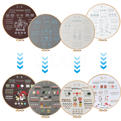 DIY Embroidery Kits For Beginner DIY-WH20011-73G-1