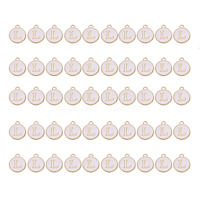 Golden Plated Alloy Charms ENAM-SZ0001-25A-L-1