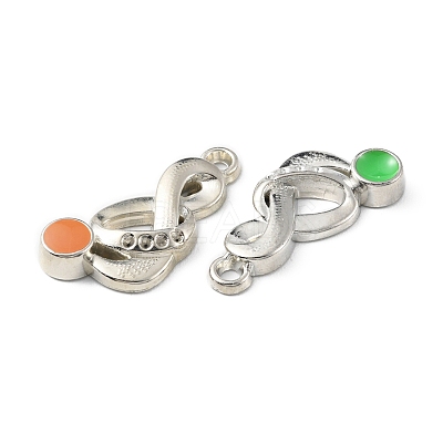 CCB Plastic Enamel Pendants CCB-K009-17P-1