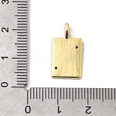Rack Plating Brass Pendants X1-KK-A268-01G-04-1