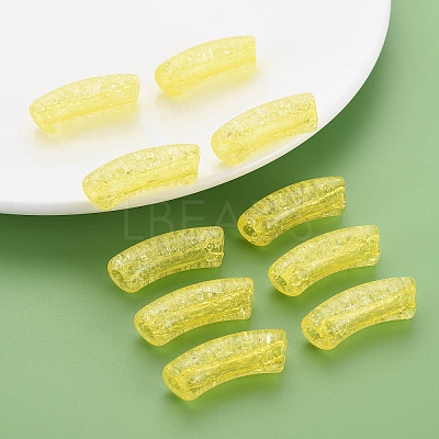 Transparent Crackle Acrylic Beads LS-CACR-S009-001B-N85-1