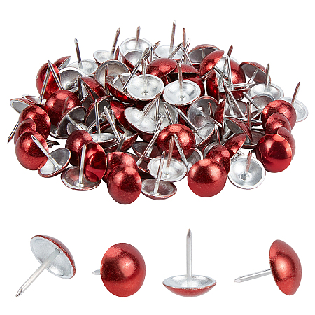 Iron Round Head Furniture Nails AJEW-GA0001-61-1