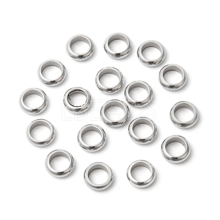 304 Stainless Steel Beads STAS-E038-1-1