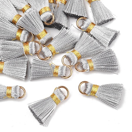 20Pcs Handmade Polycotton(Polyester Cotton) Tassel Decorations FIND-FS0003-27L-1