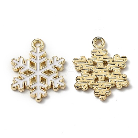 Alloy Enamel Pendants ENAM-Z001-10G-1