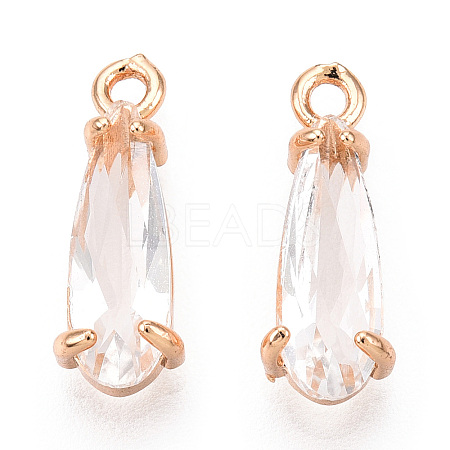 Faceted Glass Pendants X1-GLAA-T010-004J-1