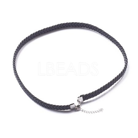 Waxed Polyester Cord Necklaces Making NJEW-Z011-01-1