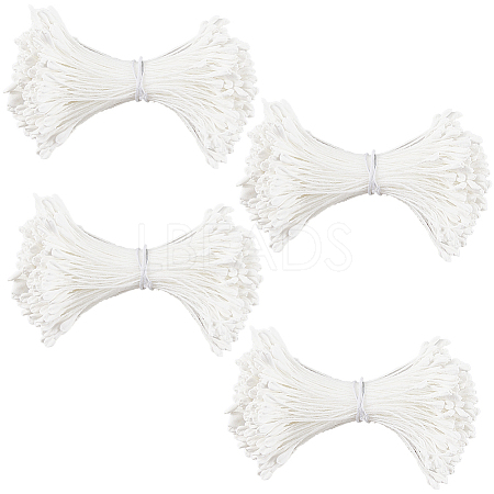 Gypsum with Cotton Cord Artificial Flower Core DIY-WH20007-36B-09-1