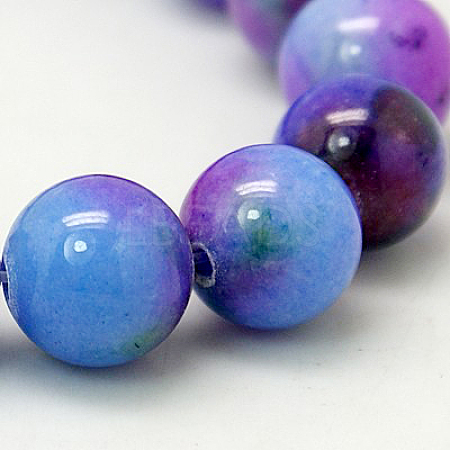 Jade Beads Strands G-D264-6mm-XH13-1