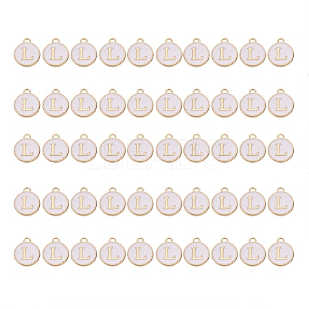 Golden Plated Alloy Charms ENAM-SZ0001-25A-L-1