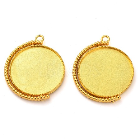 Zinc Alloy Pendant Cabochon Settings LS-FIND-NH0001-13C-G-1