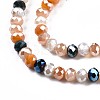 Glass Beads Strands X-GLAA-T006-16B-3