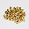 Rack Plating Brass Round Spacer Beads X-KK-I601-6mm-G-RS-2