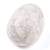 Natural Howlite Palm Stones G-I367-04B-2
