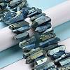 Natural Quartz Crystal Points Beads Strands G-K181-B16-4