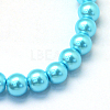 Baking Painted Glass Pearl Bead Strands X-HY-Q003-5mm-48-2