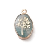 Natural Green Aventurine Pendants G-K333-01B-2