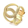 Iron Cuff Bangles for Women BJEW-L629-13G-1