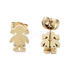 PVD Vacuum Plating 304 Stainless Steel Stud Earrings for Women EJEW-A048-39B-G-2