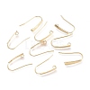 304 Stainless Steel Earring Hooks X-STAS-K211-02G-1