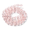 Glass Beads Strands EGLA-E010-8x12mm-12-5