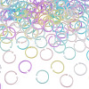 150Pcs 6 Colors Plastic Loose Leaf Book Binder Hinged Rings FIND-TA0010-54A-3