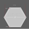 Acrylic Transparent Pressure Plate DIY-WH0158-46E-1