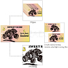 CREATCABIN 50Pcs Duck Theme Paper Card AJEW-CN0001-94G-3
