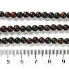 Natural Polychrome Jasper/Picasso Stone/Picasso Jasper Beads Strands G-C160-01-4mm-5