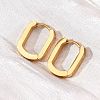 304 Stainless Steel Huggie Hoop Earrings STAS-H156-11B-G-2