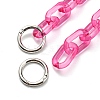 WADORN 1Pc Transparent Acrylic Cable Chain Bag Straps FIND-WR0008-76-2