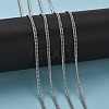 Iron Flat Double Link Chains CH-ZX009-5x3.5mm-P-4