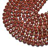 Natural Red Jasper Beads Strands G-K389-B67-01-3