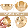 Brass Offering Bowl for Altar Meditation AJEW-WH20816-262A-6