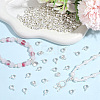 120Pcs Tibetan Style Alloy Rondelle Tube Bails FIND-PA0001-47S-4
