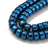 Electroplated Synthetic Non-magnetic Hematite Beads Strands G-K361-A03-01-3