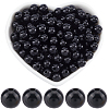 Round Opaque Acrylic Beads MACR-SP0001-27B-01-1