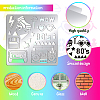 Stainless Steel Cutting Dies Stencils DIY-WH0279-128-3