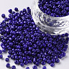Baking Paint Glass Seed Beads SEED-US0003-3mm-K6-1