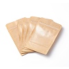 Eco-friendly Biodegradable Kraft Paper Packaging Zip Lock Paper Bag X-CARB-P002-04-5