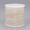 Brass Twisted Chains CHC-Q001-5x4mm-S-3