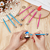 8Pcs 2 Colors DIY Stainless Steel Sculpture Tools AJEW-BC0008-93-3