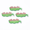 Computerized Embroidery Cloth Iron On/Sew On Patches AJEW-T005-13-1