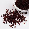 8/0 Frosted Round Glass Seed Beads X-SEED-A008-3mm-M13-1
