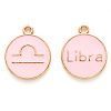 Alloy Enamel Pendants LS-ENAM-S124-01A-09K-1