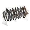 Acrylic Headband Organizers Display Stand OHAR-PW0001-134A-4
