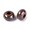 Opaque Acrylic European Beads OACR-E033-19A-2