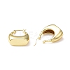Rack Plating Brass Handbag Shape Hoop Earrings for Women EJEW-F306-04G-3