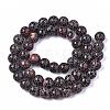 Natural Fire Crackle Agate Beads Strands G-T125-22D-2