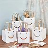Funny Craft Paper Handbags CARB-WH0018-02B-6